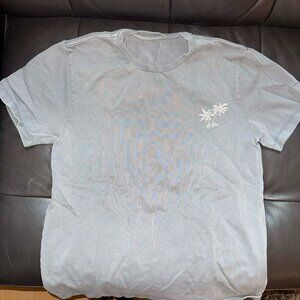 Men's FRAME Palm T-Shirt - Heavyweight - Medium/Small - MSRP $120. Preworn